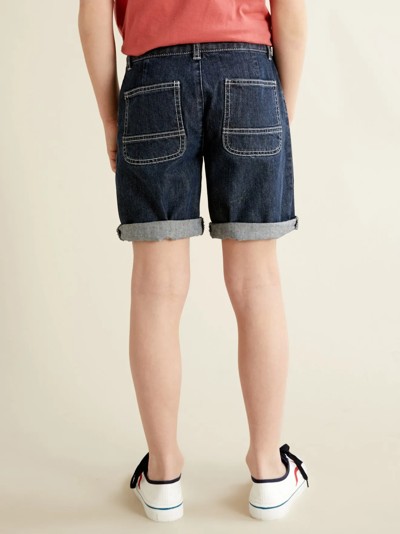 Cyrillus - Short 5 Poches Denim - Jean - Garçon
