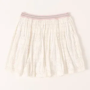 Pull On Lace Skirt