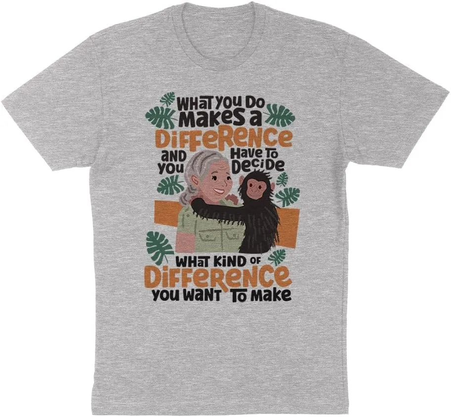 TeesAndTankYou Jane Goodall Quote Shirt Unisex
