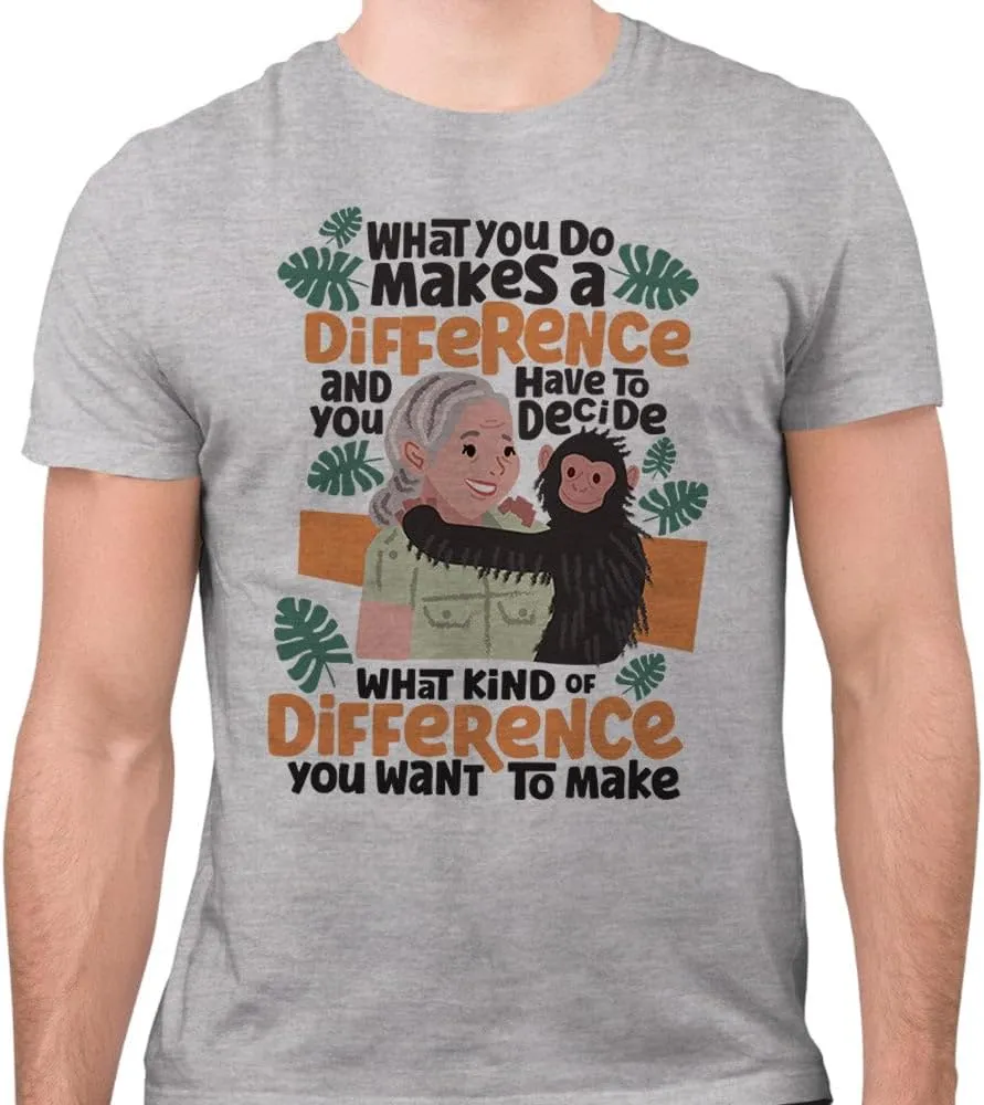 TeesAndTankYou Jane Goodall Quote Shirt Unisex